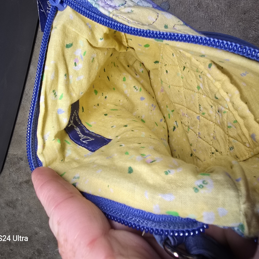 Purple And Yellow Donna Sharp Patchwork Over The … - image 3